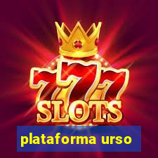 plataforma urso